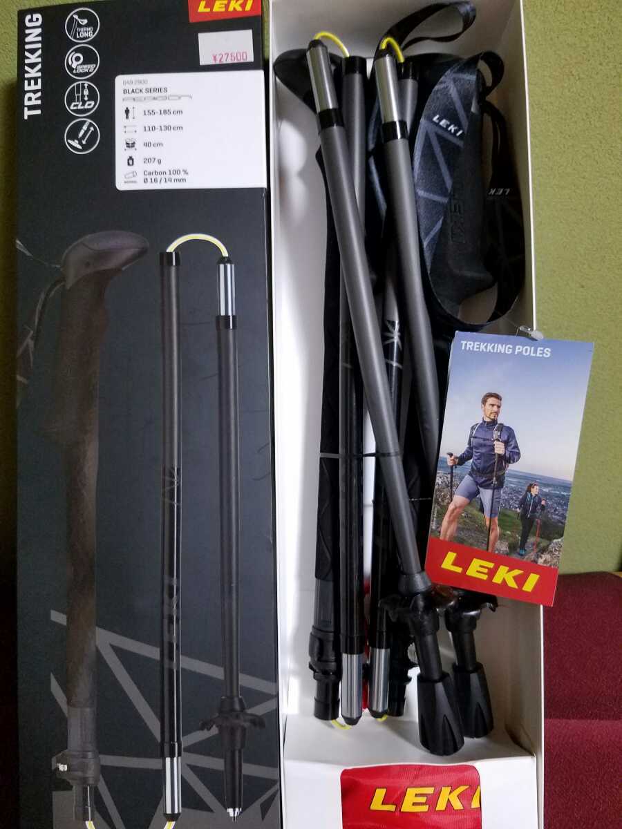  レキ LEKI ブラック マイクロバリオ 石井スポーツ購入品(トレッキングステッキ)｜売買されたオークション情報、yahooの商品情報をアーカイブ公開 - オークファン トレッキングステッキ