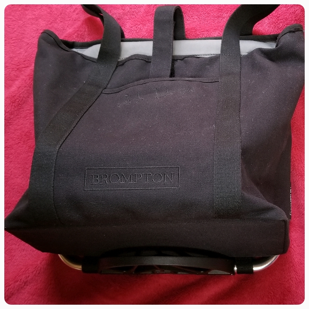 中古美品 ブロンプトン BROMPTON 純正 コットントートバッグ COTTON