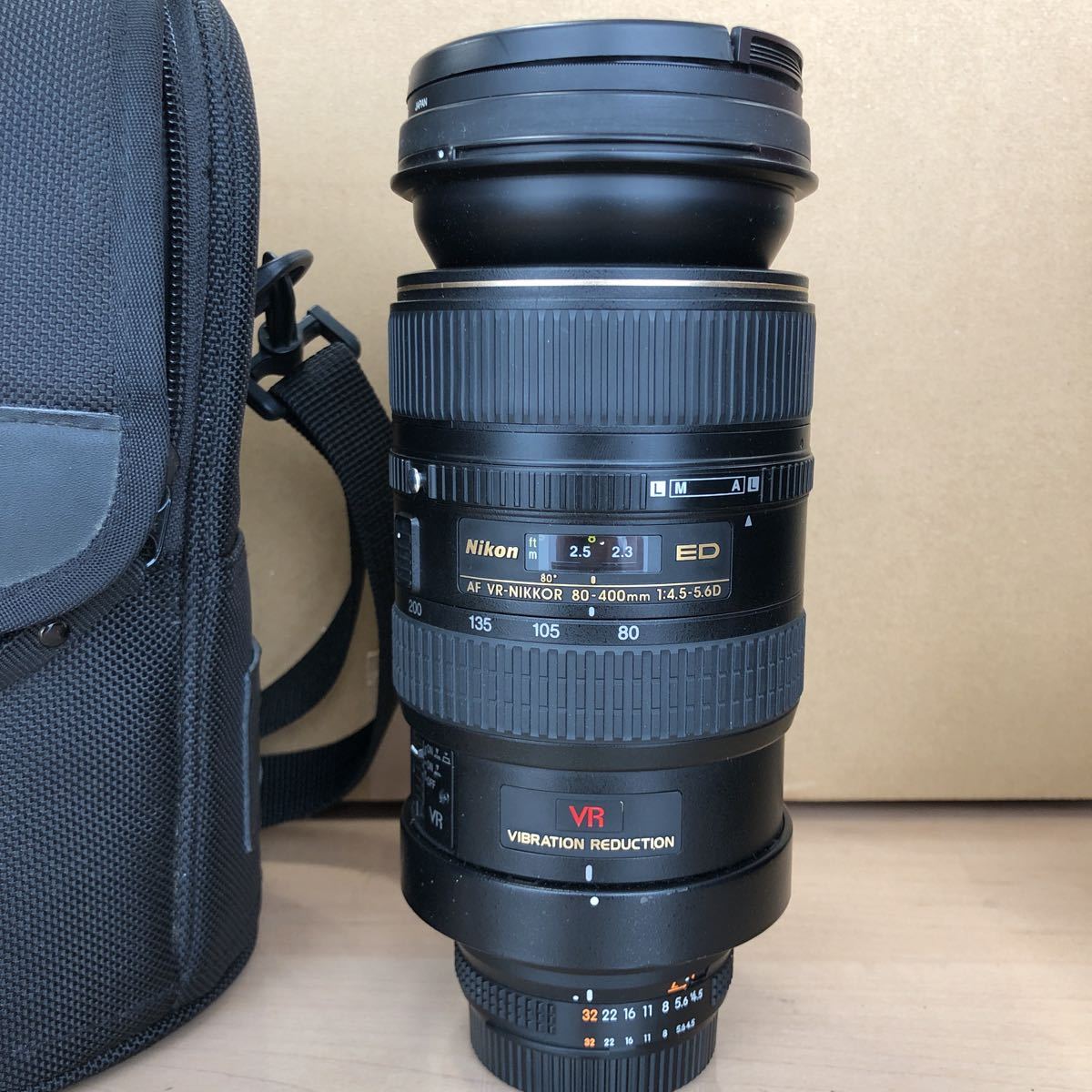 返品不可 ジャンク Nikon af 80-400/4.5-5.6 VR *カビあり #27582 j5