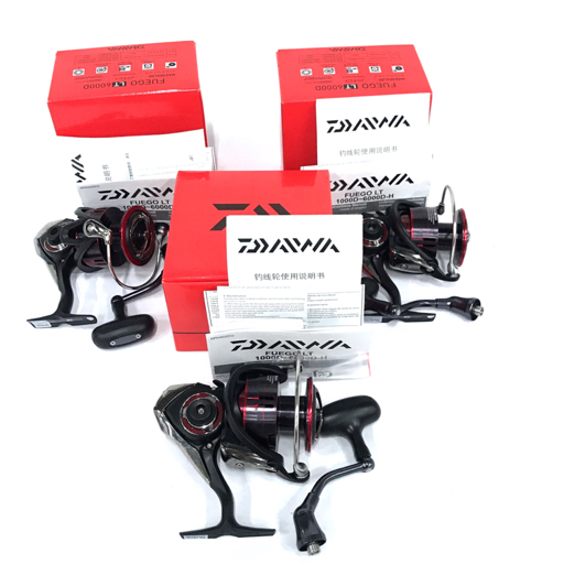 DAIWA FUEGO LT 6000D スピニングリール 3本セット ダイワ 【公式通販】