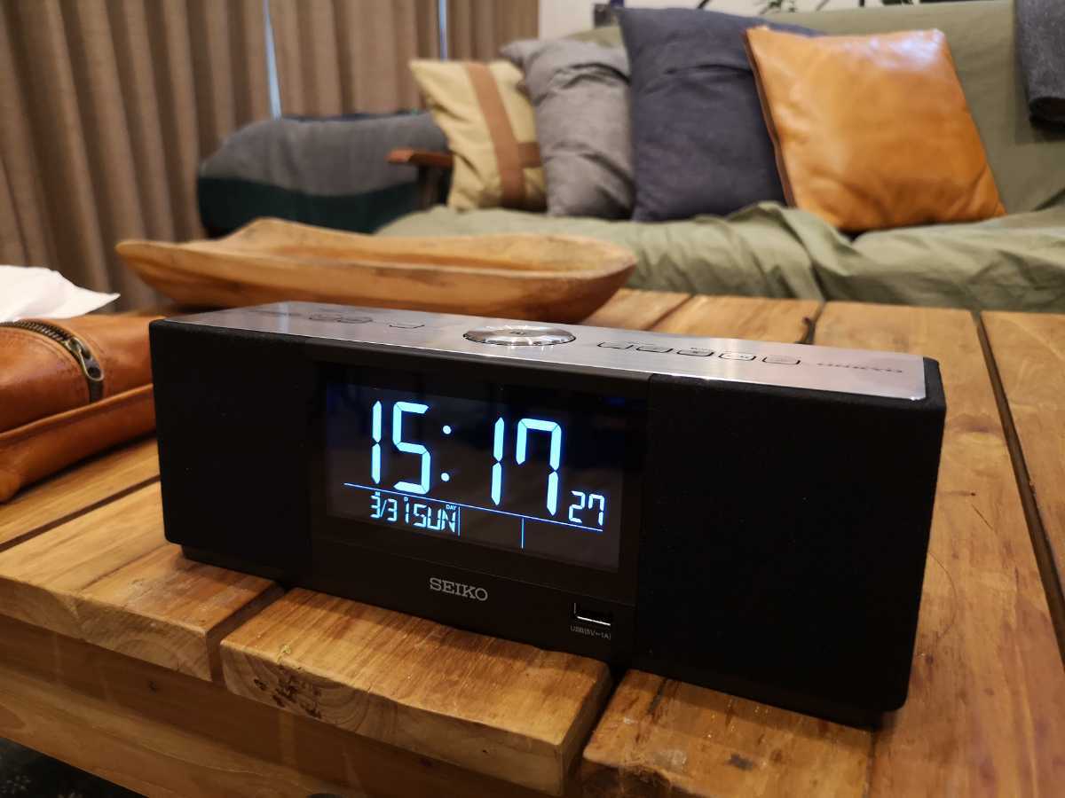 SEIKO ss501k onkyo Bluetoothスピーカー内臓マルチサウンドクロック