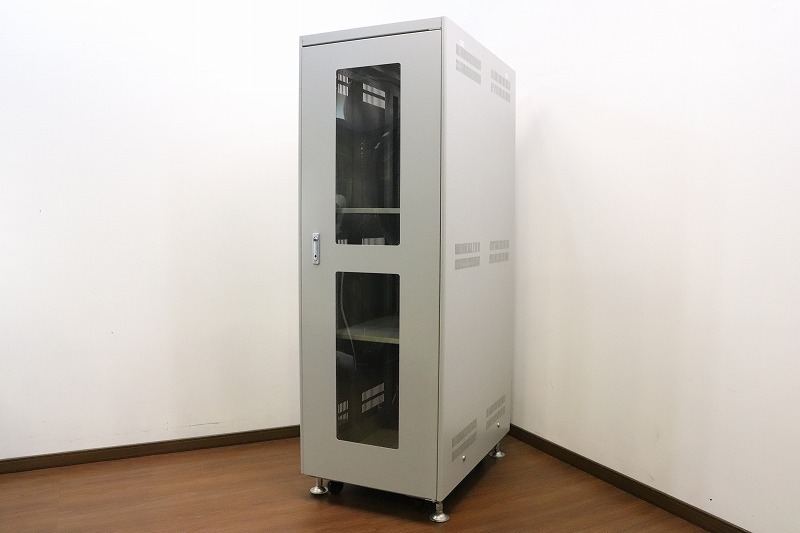 M18787◇サンワサプライ◇サーバーラック◇鍵付き◇ルーター・NAS