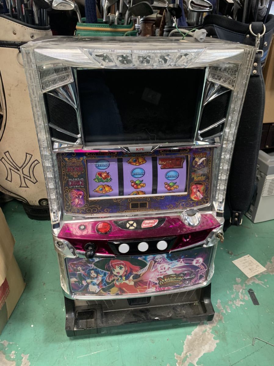 スロット実機 【ジャンク】パチスロ実機 マジカルハロウィン4 マジカル 