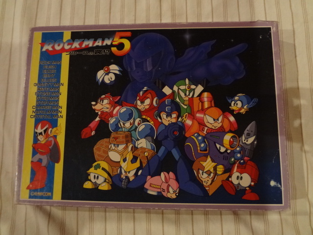ロックマン5 ブルースの罠 ブルースの罠!? 当時物 ジグソーパズル 500