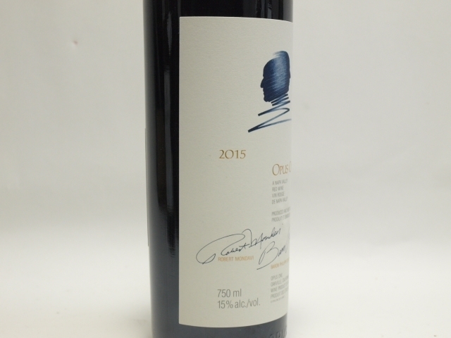 OPUS ONE オーパスワン 2015年 750ml/15%②☆AKA52900 0 オーパス・ワン