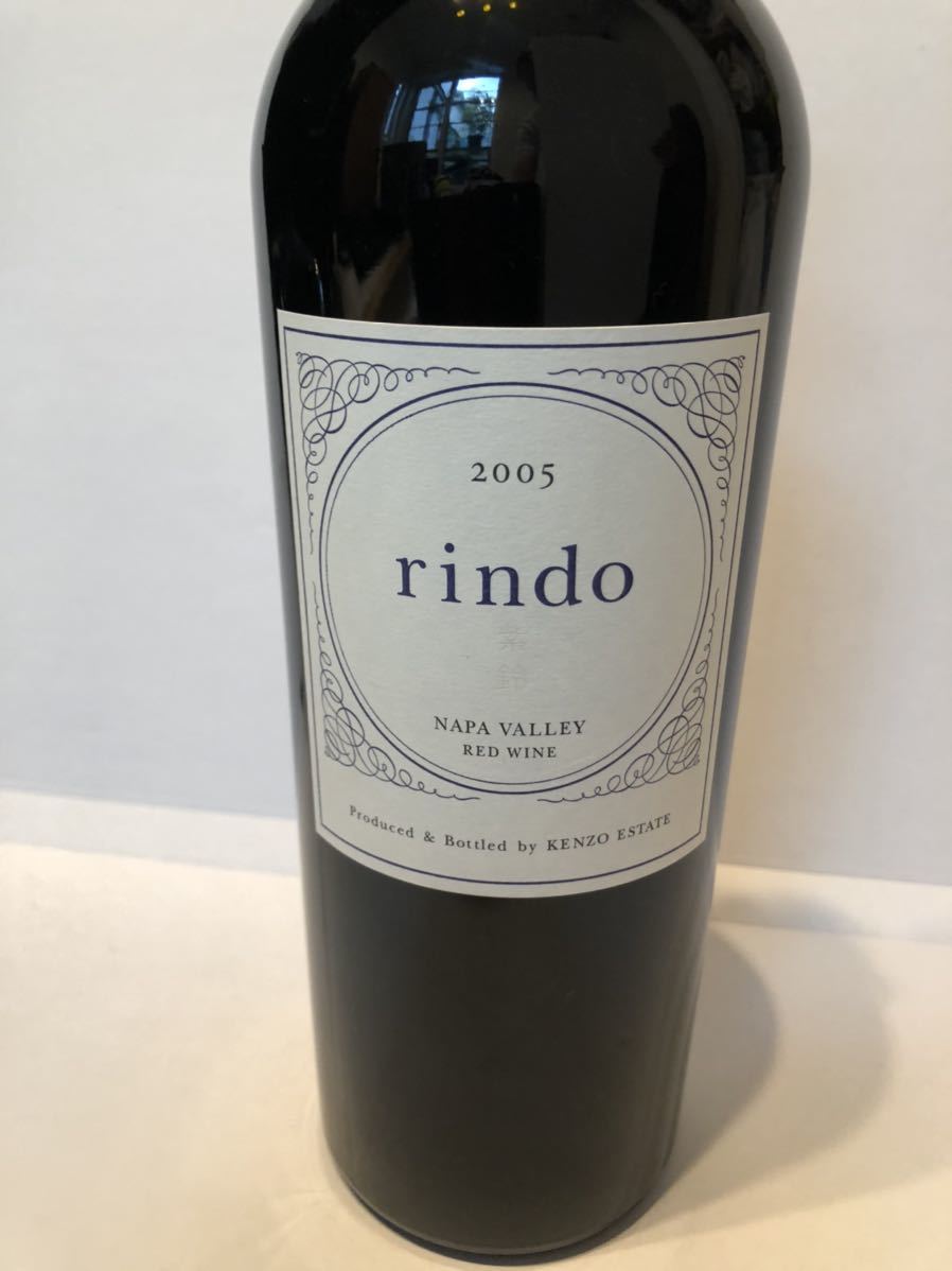 【人気SALE，格安】 入手困難 ファースト ヴィンテージ ケンゾー エステート 紫鈴 rindo 2005 750ml 赤ワイン アメリカ ナパ バレー(アメリカ)｜売買されたオークション情報、yahooの商品情報をアーカイブ公開 - オー 赤