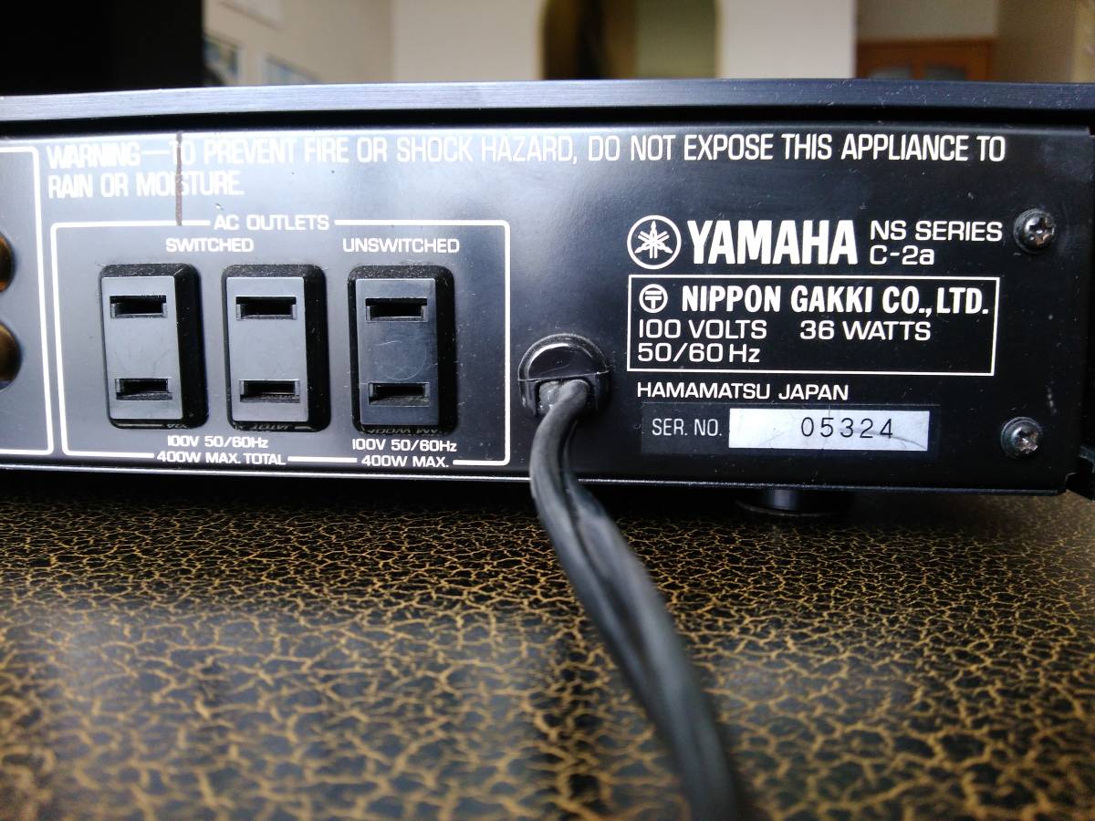 アンプ YAMAHA C-2a YAMAHA C-2a 美品