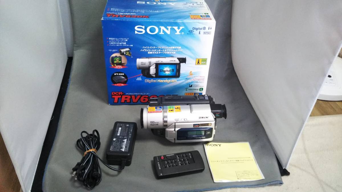 SONY デジタルビデオカメラ ハンディカム DCR-TRV620K ジャンク DCR