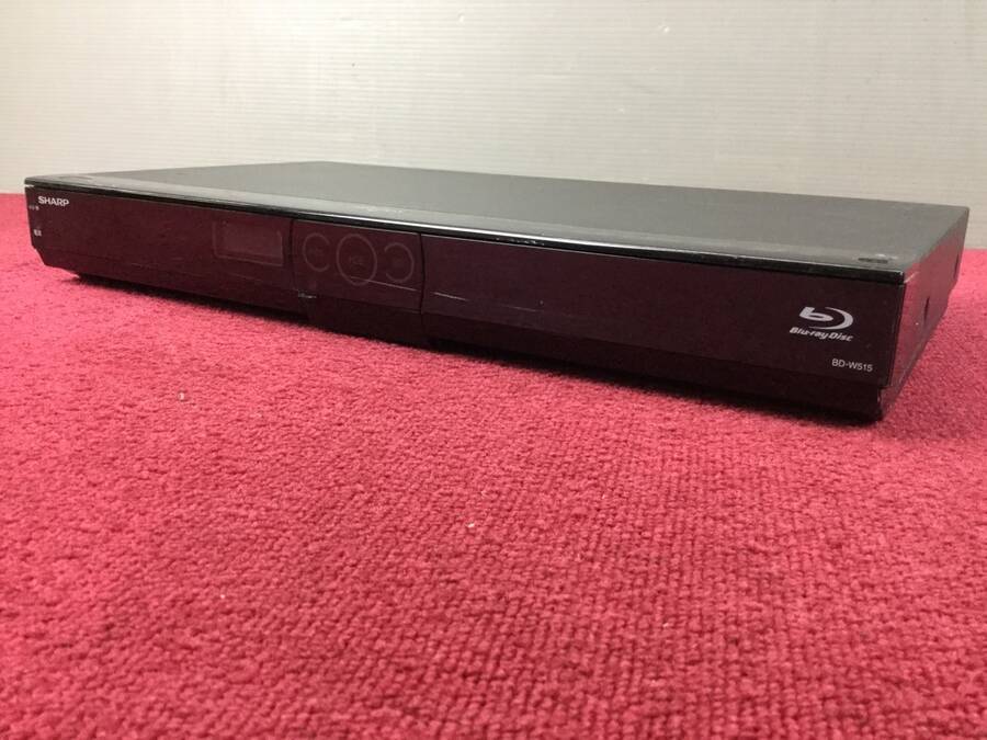 買い販促品 3D対応 SHARP AQUOS BD-W515 HDD/BDレコーダー○現状品