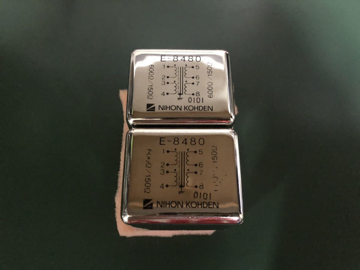 トランス 日本光電 KOHDEN E-8480 NIHON 日本光電製 E-8480-R 4個セット