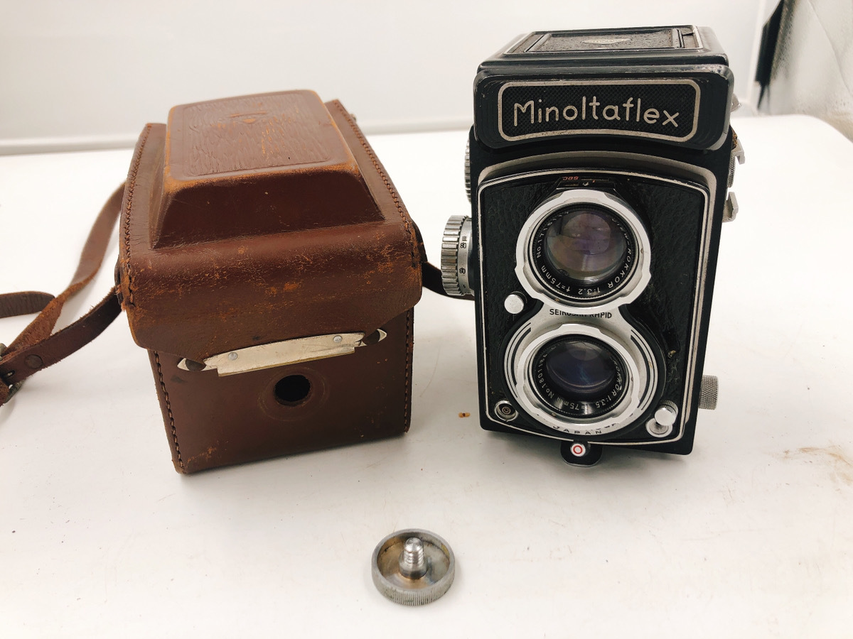 #636★良品★Minolta flex f3.5 75mm 二眼レフカメラ ミノルタフレックス ⁄ 二眼レフ総合サイト 二眼里程標 (二眼レフ) Yahoo!