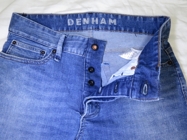 DENHAM デンハム ★ レーザー RAZOR SHORT ショートパンツ W28 インディゴ デニム ストレッチ RAZOR レイザー スリムフィットジーンズ ONLINE [デンハム] [RAZOR-FMDBI-CS