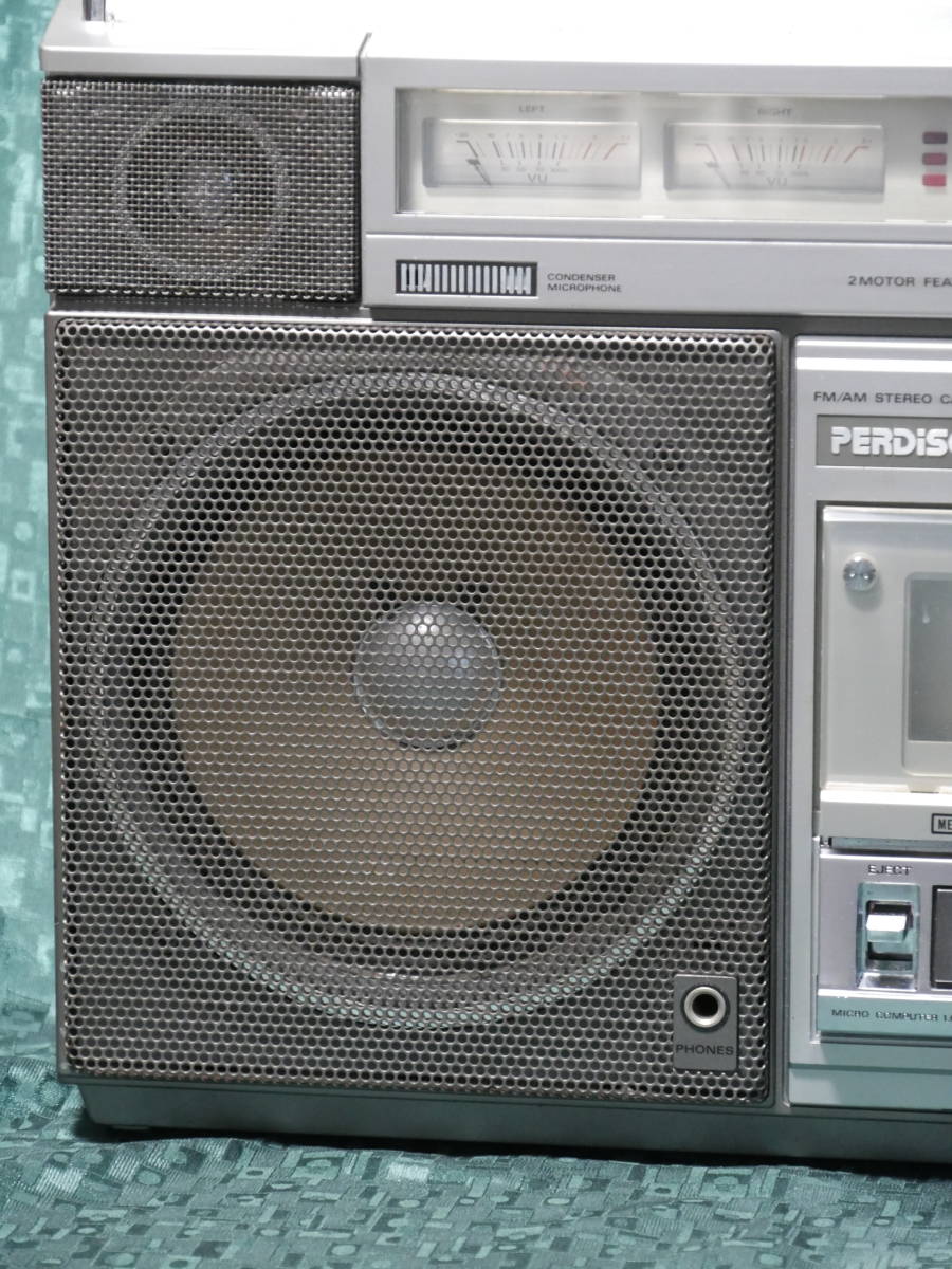HITACHI 日立 PARDISCO パディスコ TRK-8800 昭和レトロ 貴重ラジカセ