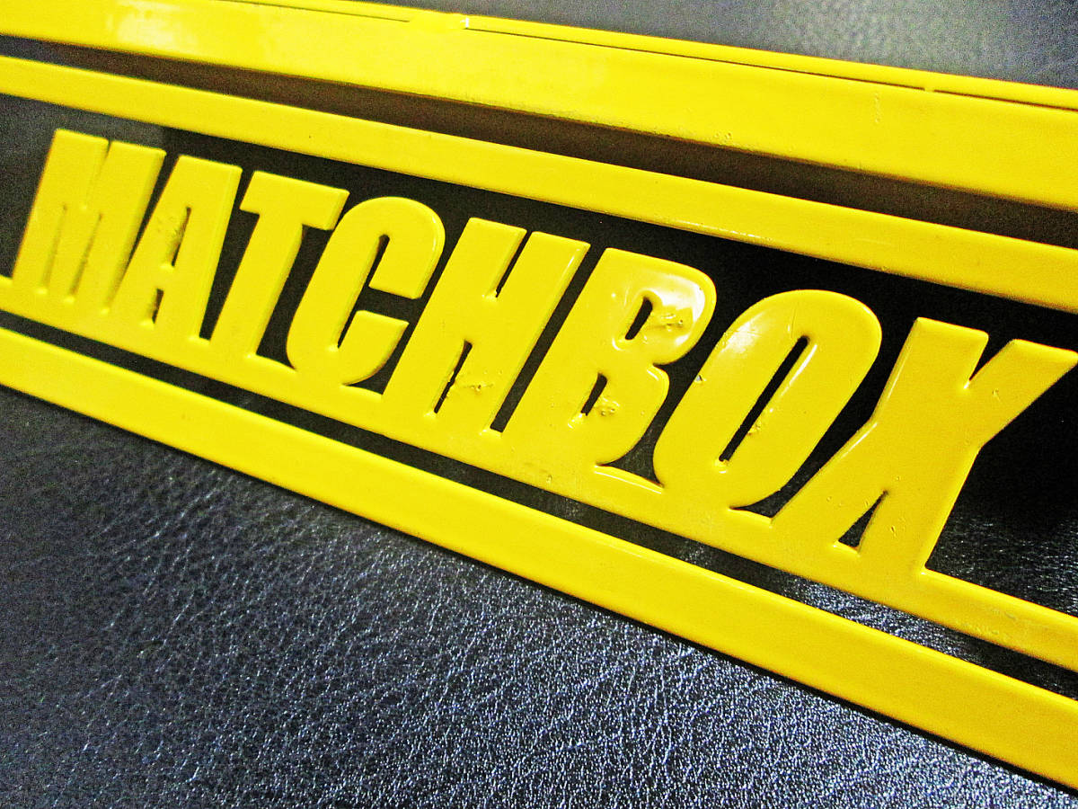 新作入荷，爆買い 珍品 入手困難 ビンテージ MATCHBOX SIGN マッチボックス メタル サイン/金属/店頭ポップ/POP/看板/イギリス/グレートブリテン非売品(マッチボックス)｜売買されたオークション情報、yahooの商品 マッチボックス
