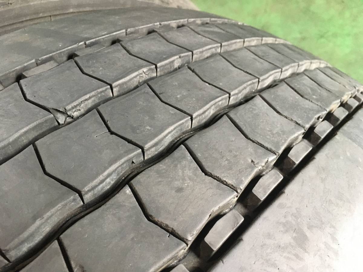 k215-0-7 ☆315/80R22.5 ミシュラン XZE 2016年製 溝11mm 中古2