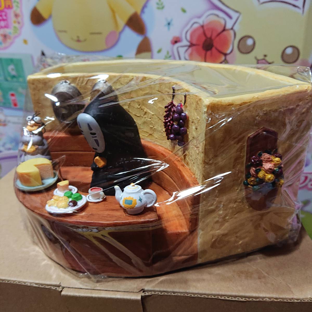 千と千尋の神隠し ジブリ プランター カオナシと坊ねずみ 陶器の 