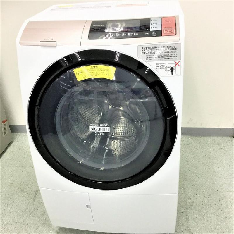 中古品・展示品】 日立 BD-T6001L ビッグドラム ドラム式洗濯乾燥機 左 