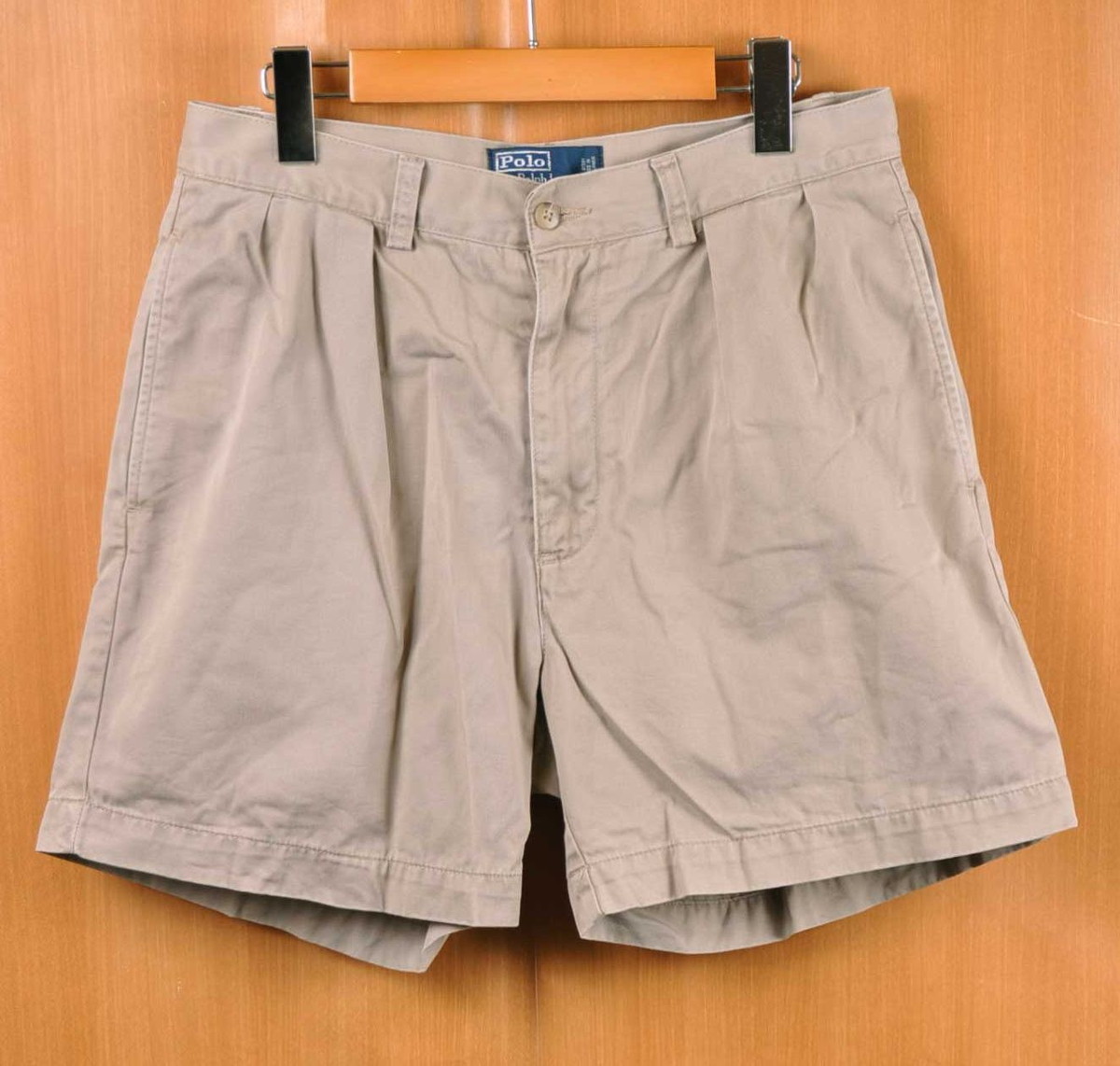  Polo Ralph Lauren ポロ ラルフローレン ハーフパンツ ショーツ チノパン 2タック入り ベージュ系 W32相当 30330(ショートパンツ、半ズボン)｜売買されたオークション情報、yahooの商品情報をアーカ 男性用
