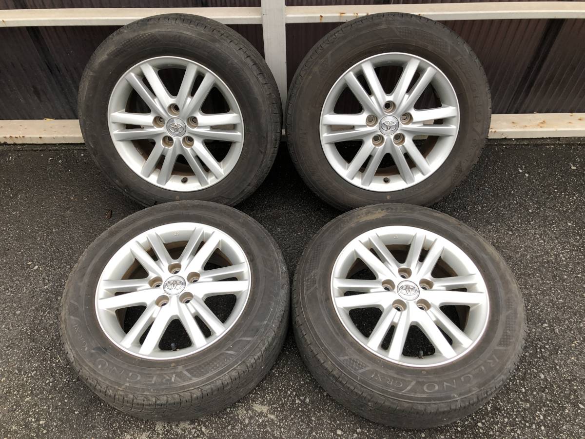 TOYOTA トヨタ GRX120 マークX 純正 215/60R16 5H PCD114.3 BS レグノ 