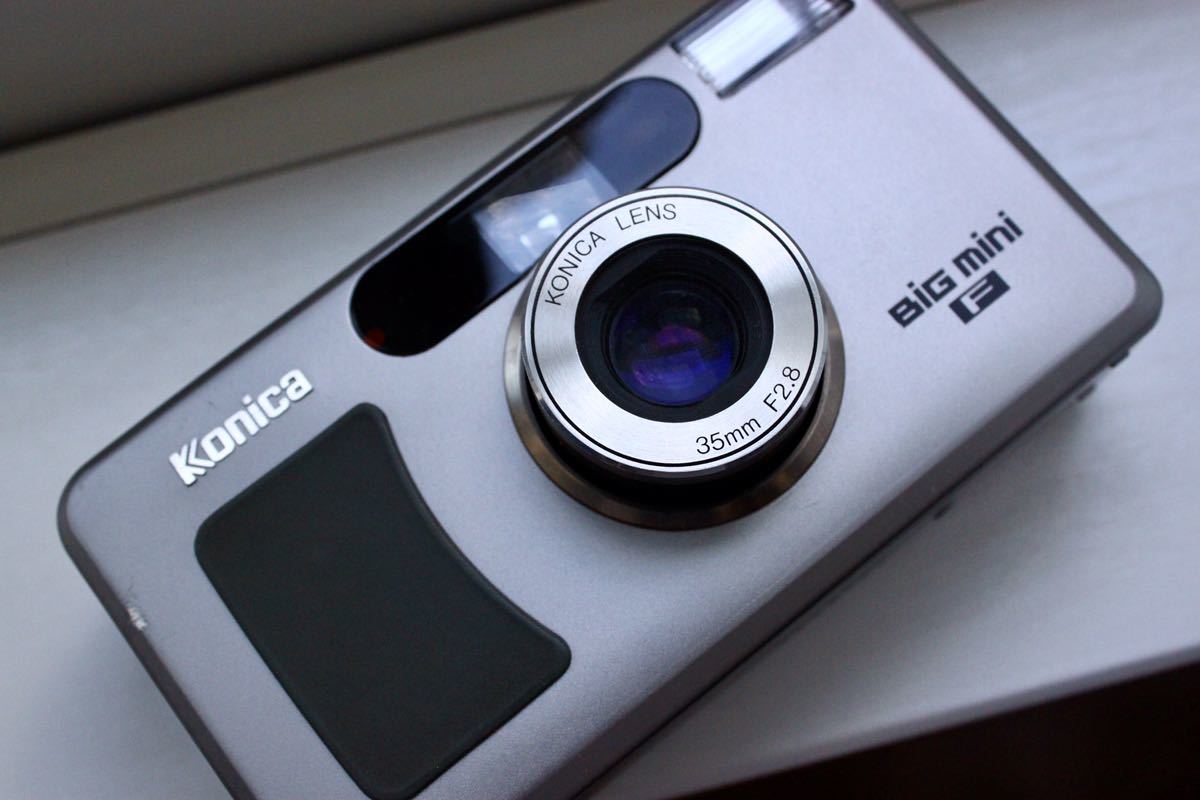 Konica BIG MINI F コンパクトフィルムカメラ 本体 F Konica コニカ コンパクト mini フィルムカメラ コンパクトフィルム