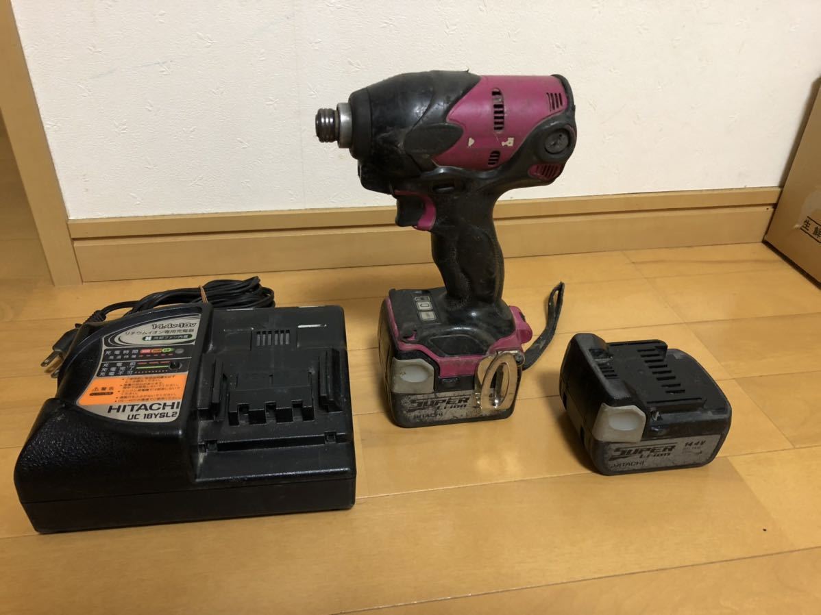 得価，新品 日立 インパクトドライバー 14v(電動工具セット)｜売買されたオークション情報、yahooの商品情報をアーカイブ公開 - オークファン 電動工具セット