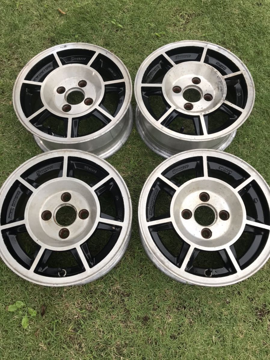 人気SALE，新作】 中古ハヤシストリート PCD100 4穴 13インチ5 1/2J 