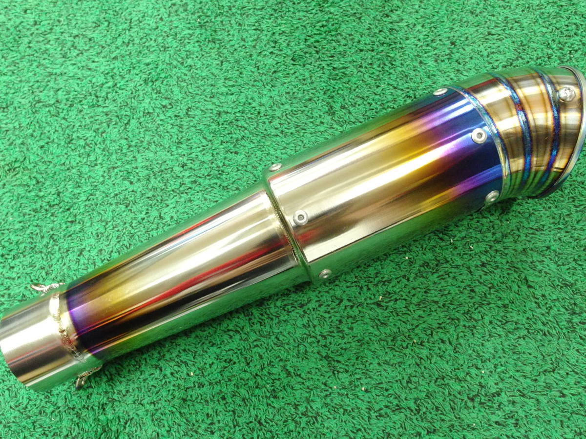 未使用□NITRO RACING グレネードチタンサイレンサーV3 ヒート 