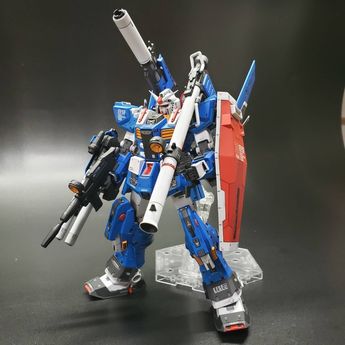 1/100 RX-78 FULL ARMOR GUNDAM Ver.SENTINEL UC.0079 改修塗装済完成品(完成品)｜売買された ...