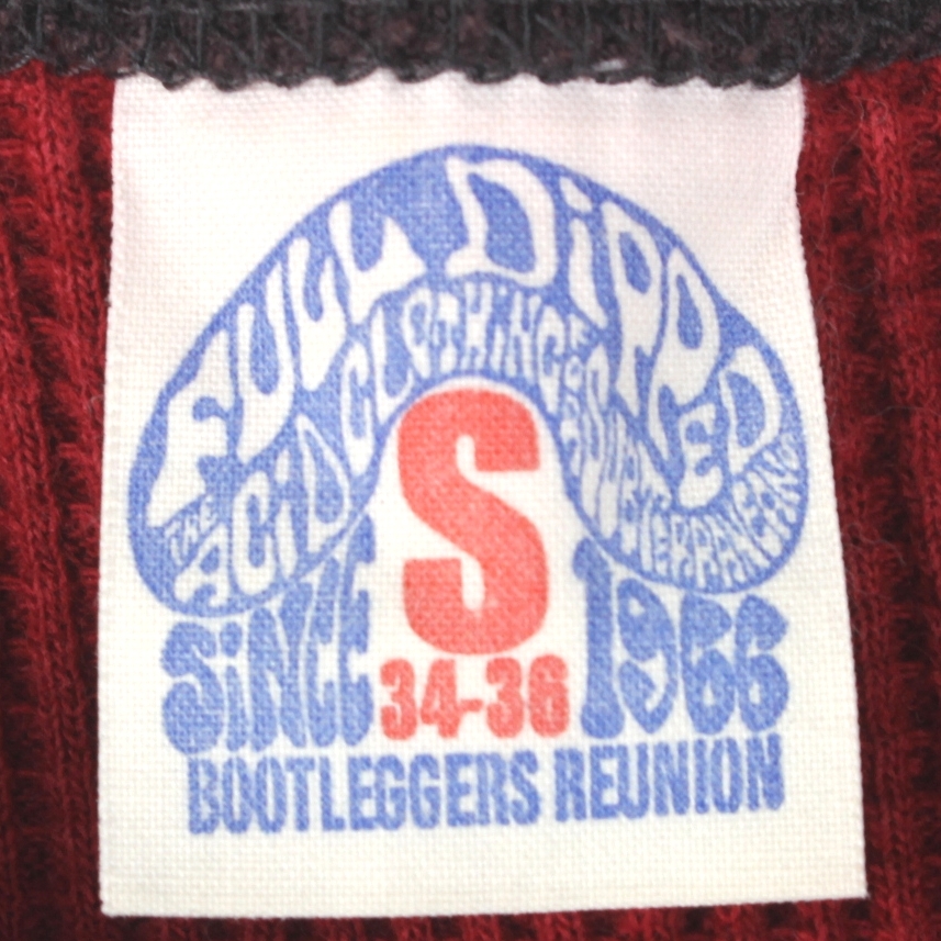 07199-4)美品BOOTLEGGERSブートレガーズ長袖サーマルTシャツS(34-36