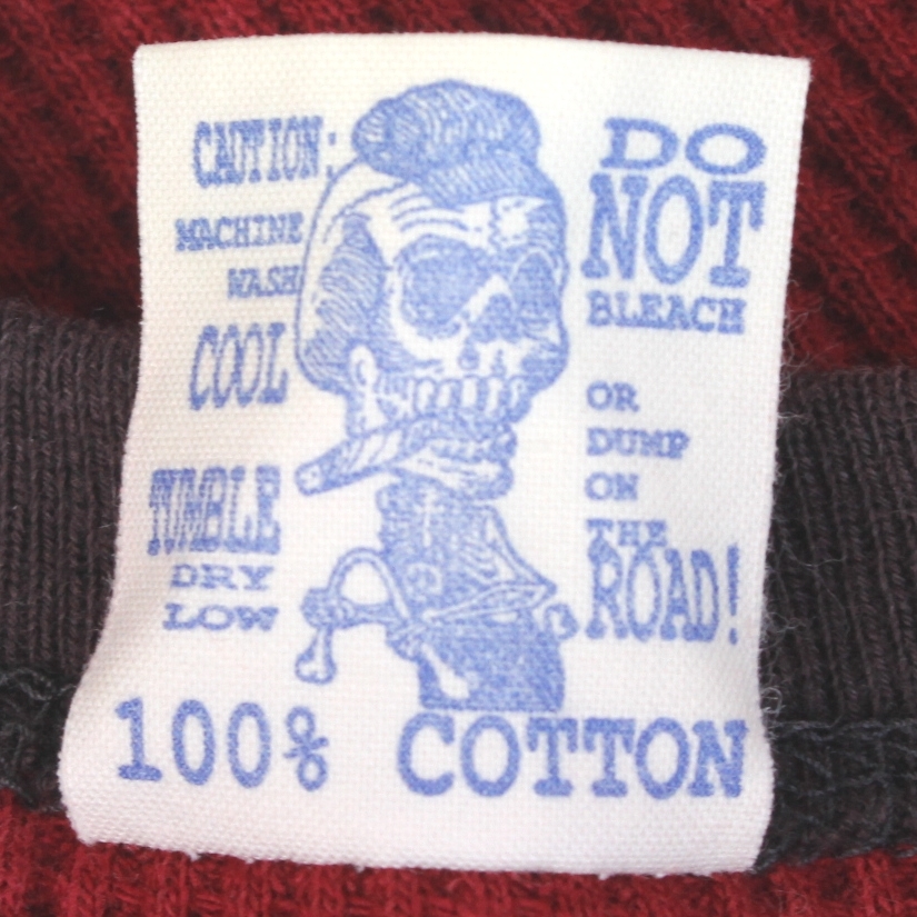 07199-4)美品BOOTLEGGERSブートレガーズ長袖サーマルTシャツS(34-36