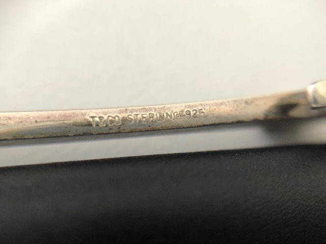 ティファニー ボールペン 刻印 スターリングシルバー シャープペンシル