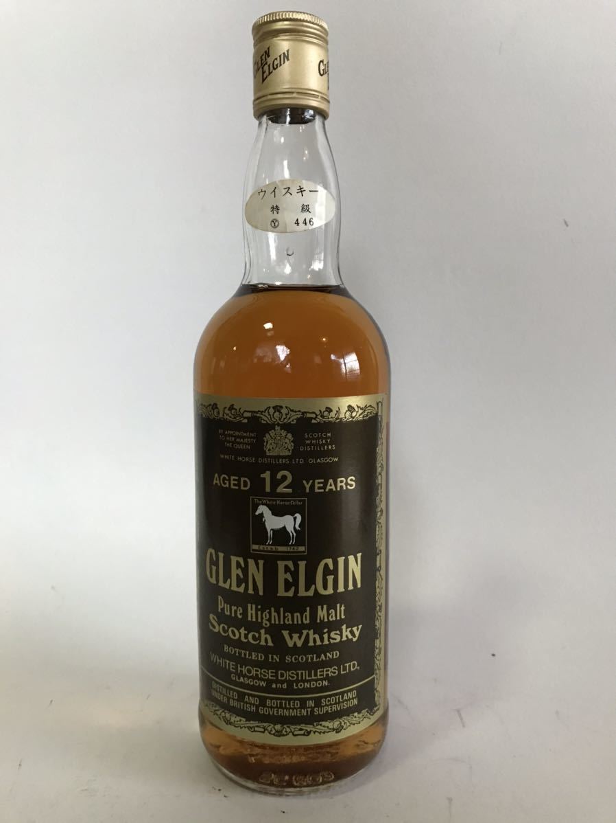 未開栓】GLEN ELGIN グレンエルギン 12年 43度 760ml 古酒 箱付 グレン
