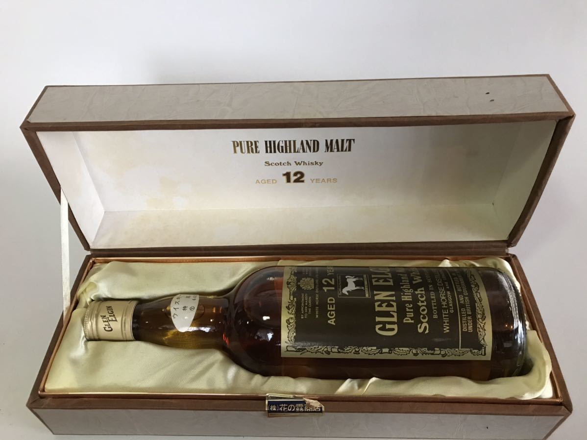 未開栓】GLEN ELGIN グレンエルギン 12年 43度 760ml 古酒 箱付 Glen