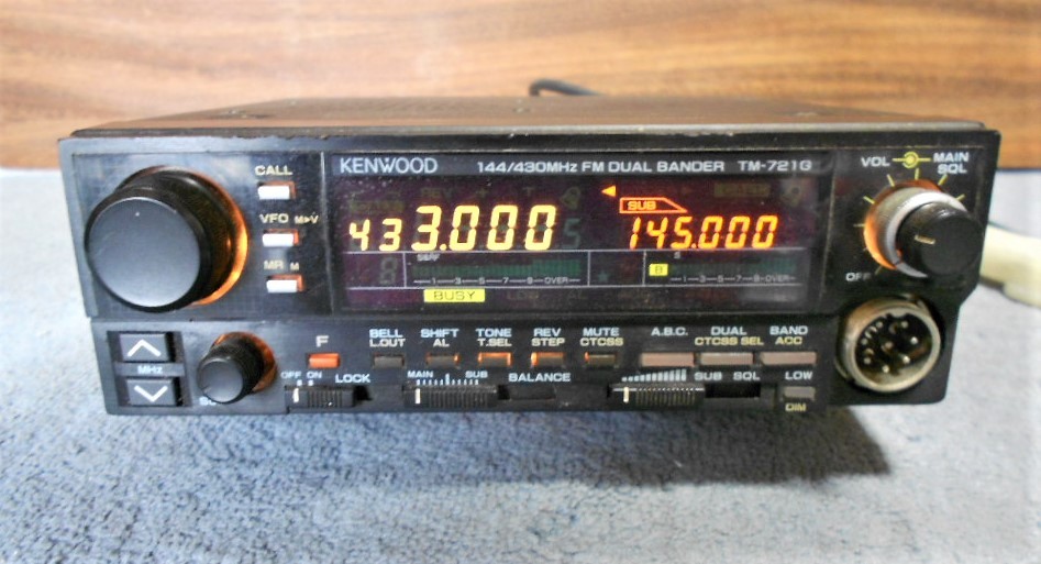 KENWOOD TM-721G 144/430 無線機 ジャンク品 Jなし トランシーバー
