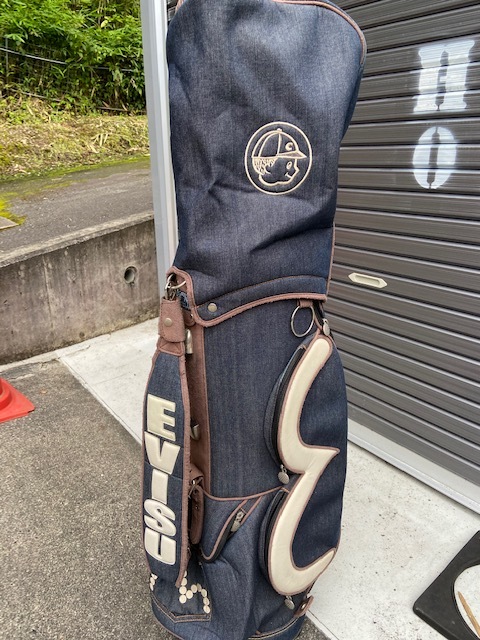 EVISU キャディバッグ エビス デニム エヴィス - ゴルフ 希少 GOLF エヴィスゴルフ Yahoo!オークション 本革 キャディバッグ」ゴルフ EVISU（バッグ）のフリマアイテム一覧 「エヴィス EVISU（ゴルフ）のフリマアイテム一覧