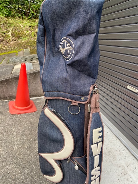 EVISU キャディバッグ エビス デニム エヴィス - ゴルフ 希少 GOLF エヴィスゴルフ Yahoo!オークション 本革 キャディバッグ」ゴルフ EVISU（バッグ）のフリマアイテム一覧 「エヴィス EVISU（ゴルフ）のフリマアイテム一覧