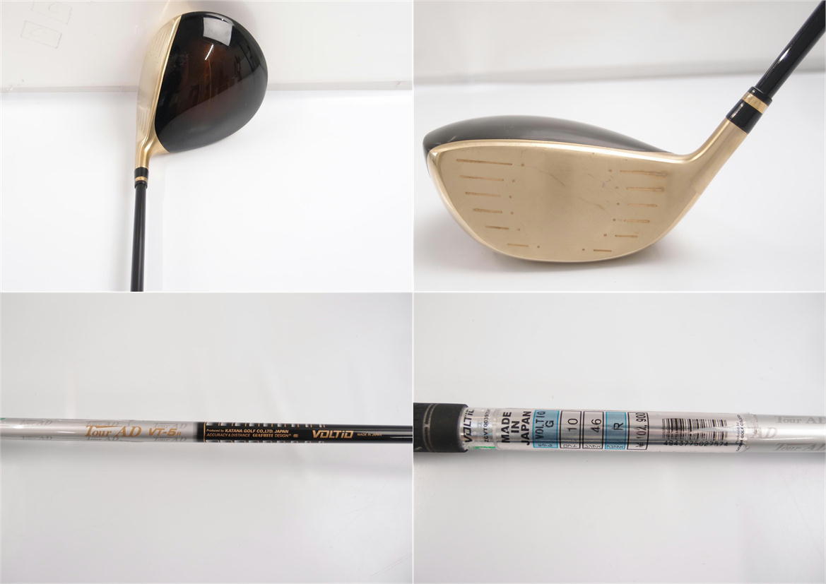 ドライバー VOLTIO カタナゴルフ G ＶＯＬＴｉＯ ツアーAD カタナ NINJA KATANA 中古 GOLF 中古ドライバー Hi (高反発) TG-01｜カタナゴルフ｜ドライバー｜ツアーAD ゴルフクラブ