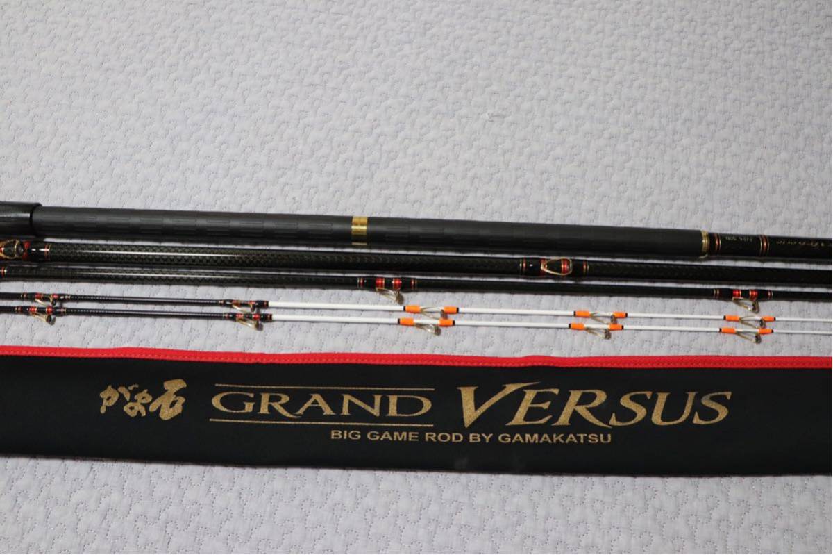 【大人気，爆買い】 がまかつ がま石 グランドバーサス手持ち500 チタン穂先付 超 GRAND VERSUS(がまかつ)｜売買されたオークション情報、yahooの商品情報をアーカイブ公開 - オークファン 磯竿