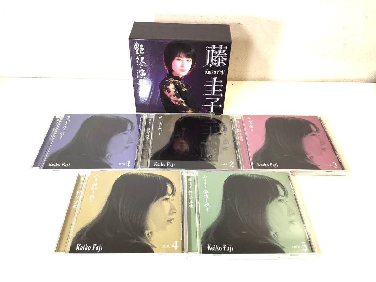 2036 藤 圭子 艶・怨・演歌 CD 5枚組 全108曲 音楽のある風景 公式通販