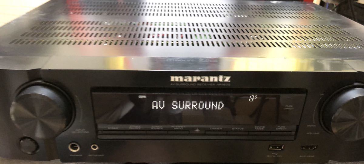 Marantz NR1605 リモコン付 ジャンク Marantz NR1605 マランツ 4K 