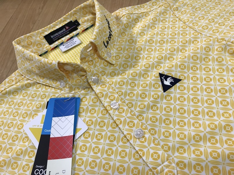  Le coq sportif GOLF ルコックゴルフ 半袖ポロシャツ QGMNJA29 YL00 ＬＬ(ルコック)｜売買されたオークション情報、yahooの商品情報をアーカイブ公開 - オークファン シャツ