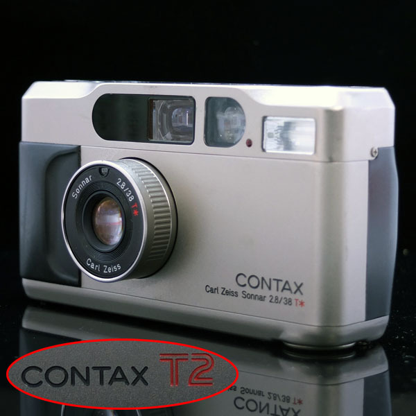 130☆CONTAX コンタックス T2 Carl Zeiss Sonnar 2.8/38 T* ジャンク扱