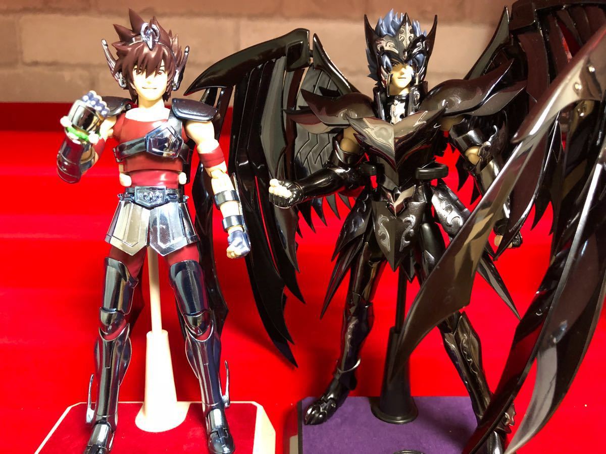 聖闘士聖衣神話 ベヌウ 輝火 & ペガサス テンマ2対 セット 冥衣 冥闘士