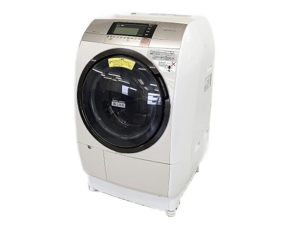 HITACHI 日立 BD-V9800L 洗濯機 2016年製 ドラム式 11kg 家電 中古 楽直