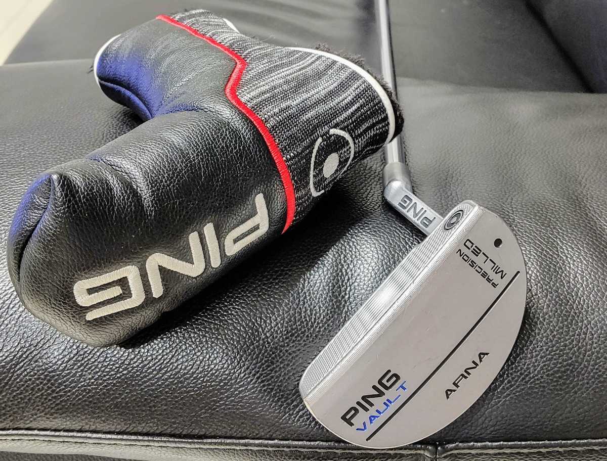 PING VAULT ARNA ピン ヴォルト アーナ プラチナム パター スチール