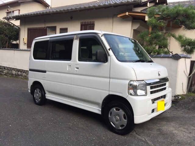 □こみこみ価格□車検3年8月6日迄□バモス□5速□キーレス□タイミング
