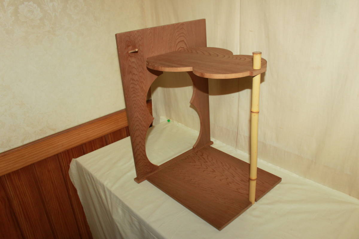 茶道具 棚「淡々斎好写 瓢棚（文化棚）」紙箱 茶道具 瓢棚 2026年最新
