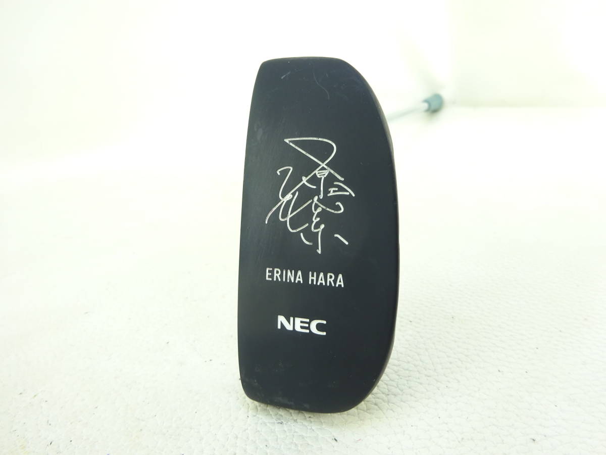 超激得，高品質 NEC エヌシ ERINA HARA パター 34インチ スチールシャフト A268 レア 激安 原 江里菜 サイン刻印入り限定品(パター)｜売買されたオークション情報、yahooの商品情報をアーカイブ公開 - オークファン 男性右きき用