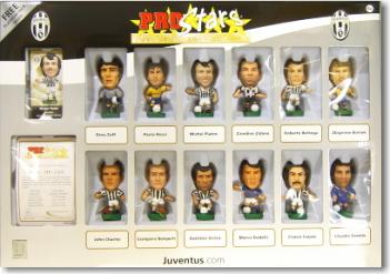 ProStars Juventus Legends 12 ユベントス　フィギュア ProStars Juventus Legends 12pack ユベントス レジェンド Corinthian