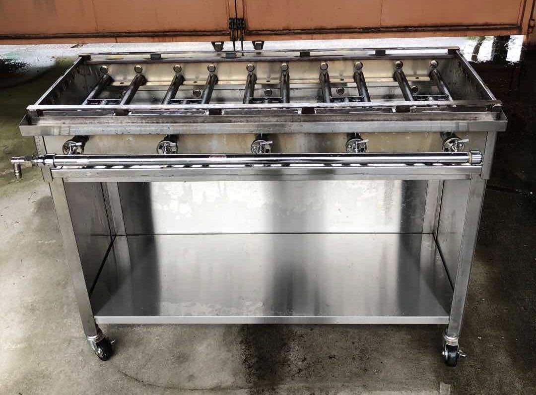 たこ焼き器 業務用 たこ焼き器(業務用)(24穴)3枚掛け プロパン 業務